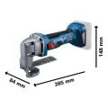 Bosch Professional GSC 18V-16 E 4 Ah Procore Tek Akülü Sac Kesme Makası