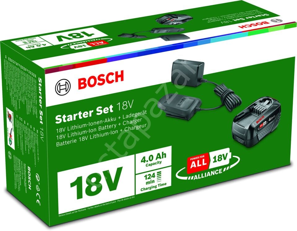 Bosch Starter Set 18V (1x4.0Ah + AL18V-20) 1600A024Z5