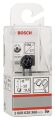 Bosch - Standard Seri Ahşap İçin Çift Oluklu, Sert Metal Dalma Yarımay Freze 8*12*40*6 mm 2608628368