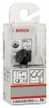 Bosch - Standard Seri Ahşap İçin Çift Oluklu, Sert Metal Dalma Yarımay Freze 8*16*45*8 mm 2608628369