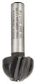 Bosch - Standard Seri Ahşap İçin Çift Oluklu, Sert Metal Dalma Yarımay Freze 8*20*46*10 mm 2608628370