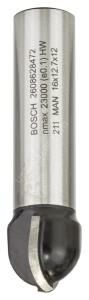 Bosch - Standard Seri Ahşap İçin Çift Oluklu, Sert Metal Dalma Yarımay Freze 12*16*54*8 mm 2608628472