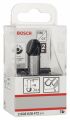 Bosch - Standard Seri Ahşap İçin Çift Oluklu, Sert Metal Dalma Yarımay Freze 12*16*54*8 mm 2608628472