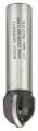 Bosch - Standard Seri Ahşap İçin Çift Oluklu, Sert Metal Dalma Yarımay Freze 12*16*54*8 mm 2608628472