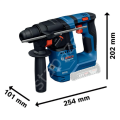 Bosch Professional GBH 18V-18 Akülü Kırıcı Delici (Solo-Aküsüz) 0611927000