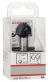 Bosch - Standard Seri Ahşap İçin Çift Oluklu, Sert Metal Dalma Yarımay Freze 12*24*57*12 mm 2608628473