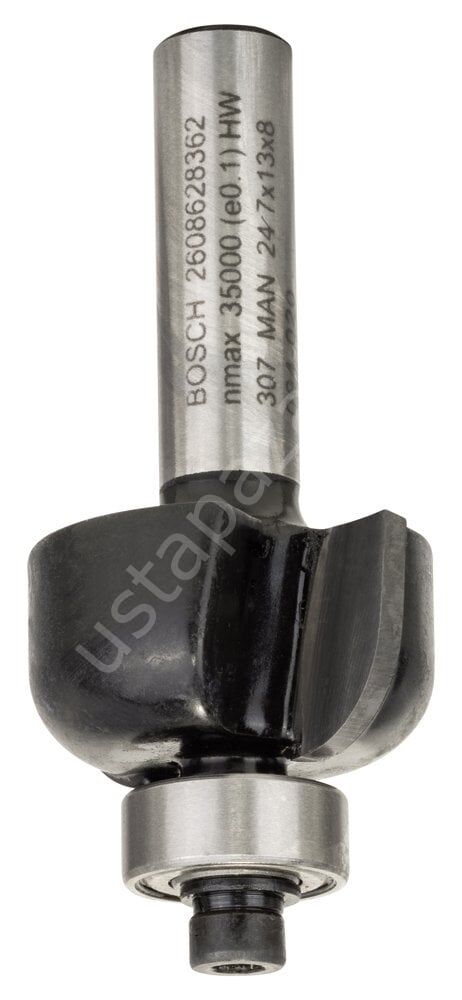 Bosch - Standard Seri Ahşap İçin Çift Kesicili Sert Metal Kordon Bıçağı 8*24,7*53*6 mm 2608628362