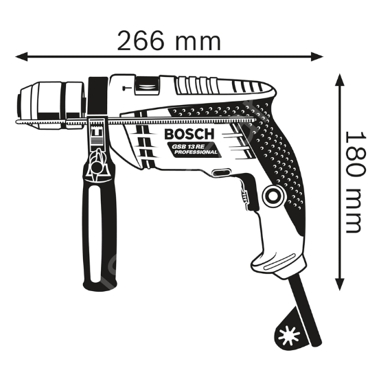 Bosch Professional GSB 13 RE Darbeli Matkap 0601217100
