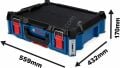 Bosch Professional L-BOXX Taşıma Çantası ve Mobilite Seti (3 Parça / L-BOXX 102 - 136 - 238) - 1600A037DY