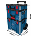Bosch Professional L-BOXX Taşıma Çantası ve Mobilite Seti (3 Parça / L-BOXX 102 - 136 - 238) - 1600A037DY