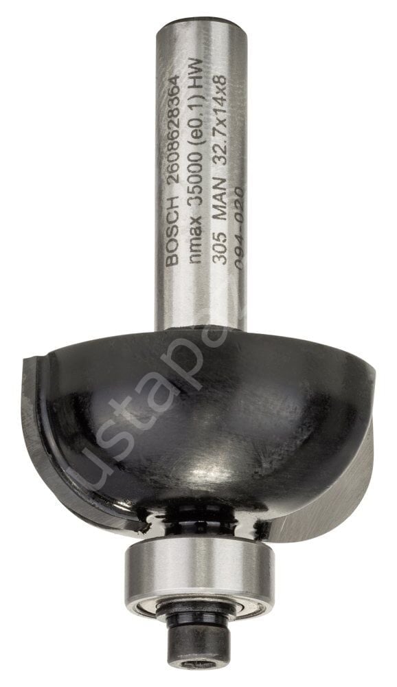 Bosch - Standard Seri Ahşap İçin Çift Kesicili Sert Metal Kordon Bıçağı 8*32,7*55*10 mm 2608628364
