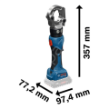 Bosch Professional GPH 18V-60 Akülü Hidrolik Pabuç Sıkma Makinesi (Solo/Aküsüz) - 06019P0100