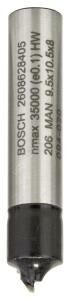 Bosch - Standard Seri Ahşap İçin Tek Oluklu Sert Metal Çeyrek Parmak Freze 8*9,5*41mm 2608628405