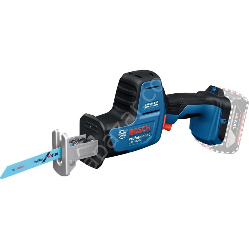 Bosch GSA 18V-24 Solo Akülü Panter Testere (Akü + Şarj Yok) - 06016A5100