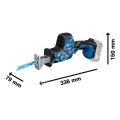 Bosch GSA 18V-24 Solo Akülü Panter Testere (Akü + Şarj Yok) - 06016A5100