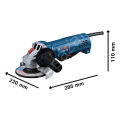 Bosch Professional GWS 9-115 P Avuç Taşlama Makinesi 0601396505