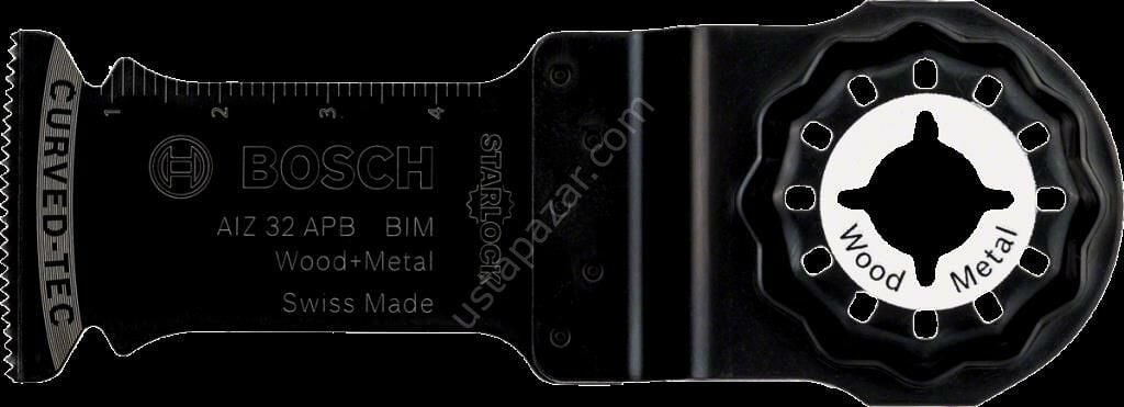 Bosch - Starlock - AIZ 32 APB - BIM Ahşap ve Metal İçin Daldırmalı Testere Bıçağı 5'li 2608661629