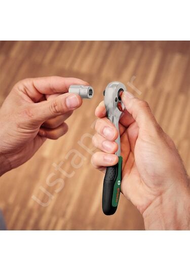 Bosch 56 Parça 1/4'' + 1/2'' Cırcırlı Somun Sıkma Seti - 1600A02Z9G