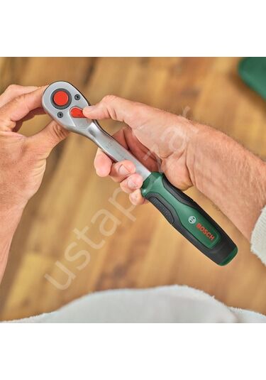 Bosch 56 Parça 1/4'' + 1/2'' Cırcırlı Somun Sıkma Seti - 1600A02Z9G