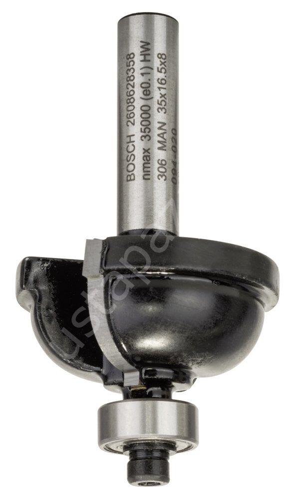 Bosch - Standard Seri Ahşap İçin Çift Oluklu Sert Metal Kenar Biçimlendirme Frezesi 8*35*59mm 2608628358