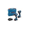 Bosch Professional GDR 18V-215 + GSB 185-Lİ Torklu Vidalama ve Darbeli Matkap Seti - 06019N2024
