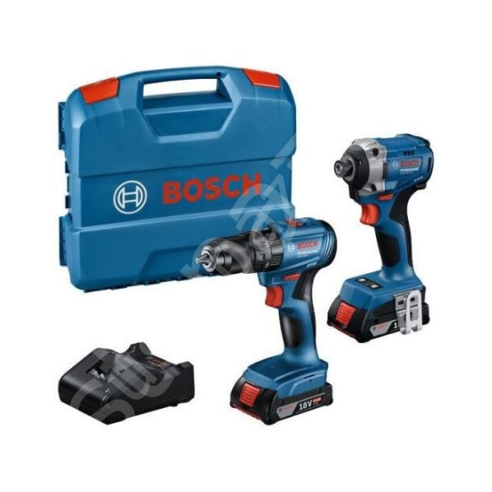 Bosch Professional GDR 18V-215 + GSB 185-Lİ Torklu Vidalama ve Darbeli Matkap Seti - 06019N2024