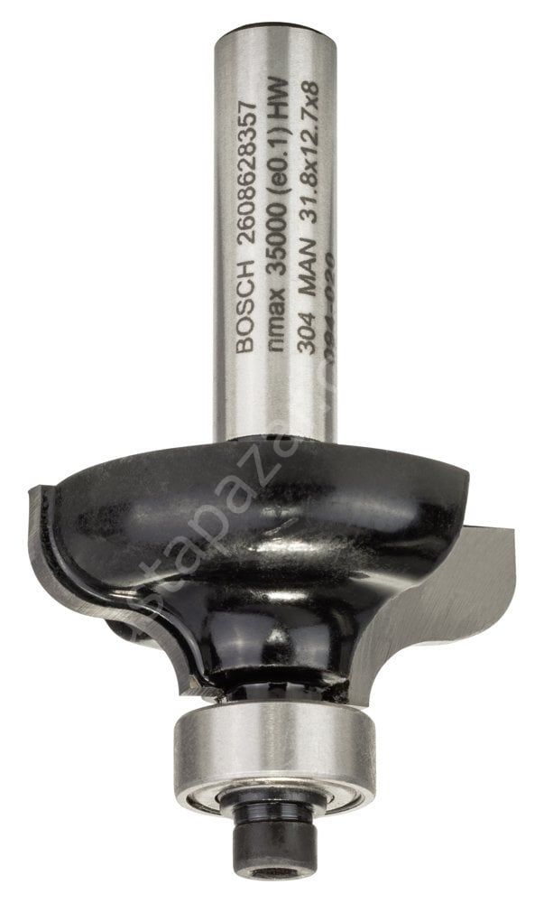 Bosch - Standard Seri Ahşap İçin Çift Oluklu Sert Metal Kenar Biçimlendirme Frezesi 8*31,8*54mm 2608628357