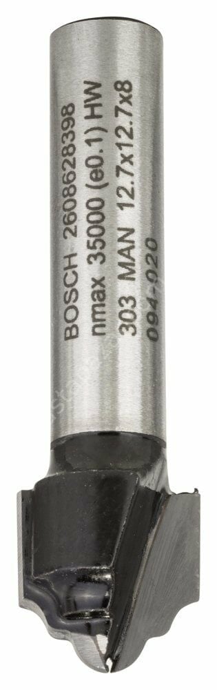 Bosch - Standard Seri Ahşap İçin Çift Oluklu Sert Metal Kenar Biçimlendirme Frezesi 8*12,7*46mm 2608628398