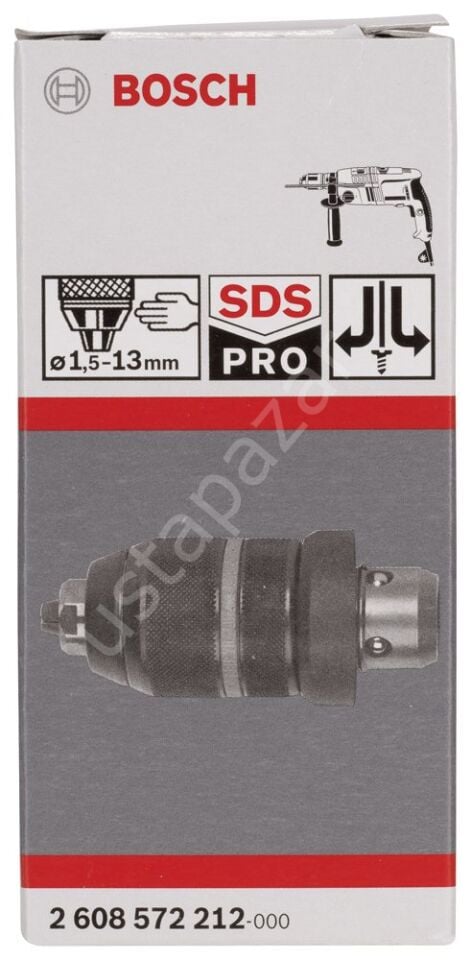 Bosch - SDS-Plus - 1,5-13 mm Mandren GBH 2-26DFR 2608572212