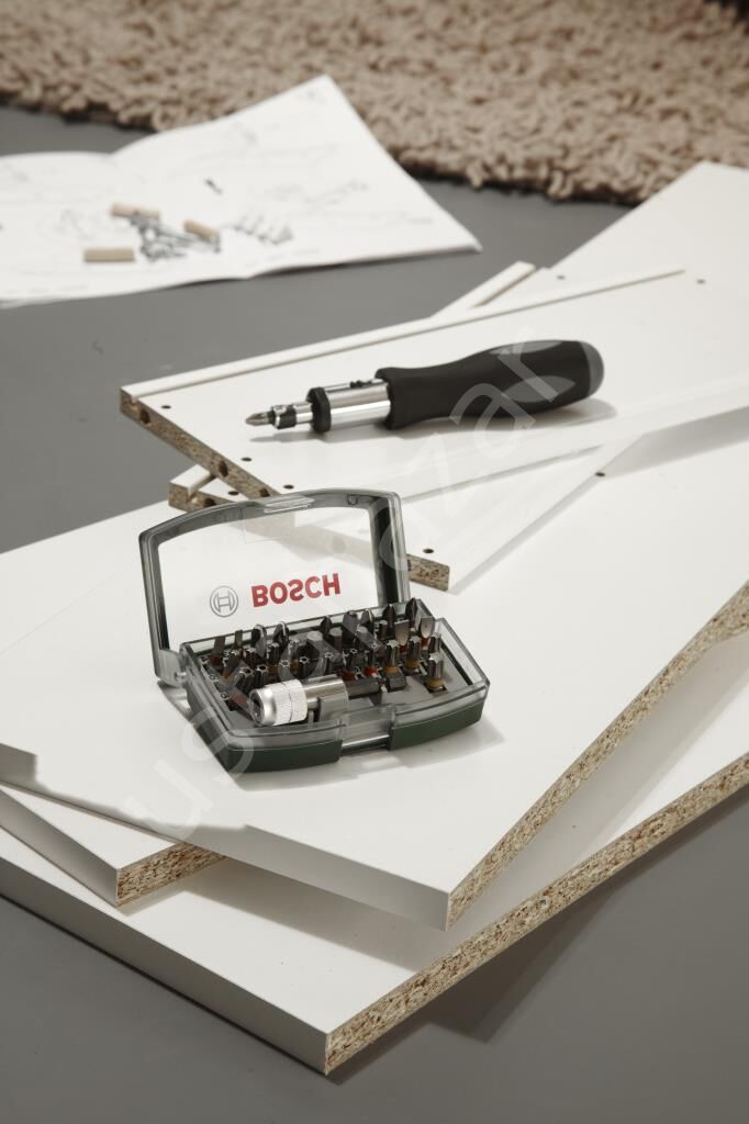 Bosch DIY 32 Parça Vid. Ucu ve Tornavida Seti 2607017189