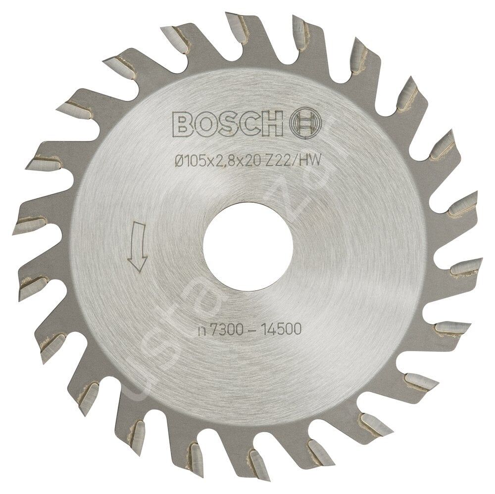 Bosch - GUF 4-22 A İçin Kesici Bıçak 20*2,8 mm 22 Diş 3608641002