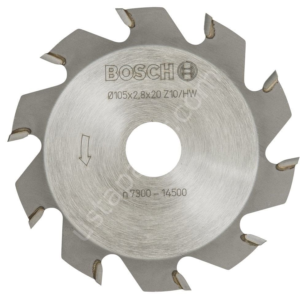 Bosch - GUF 4-22 A İçin Kesici Bıçak 20*2,8 mm 10 Diş 3608641001