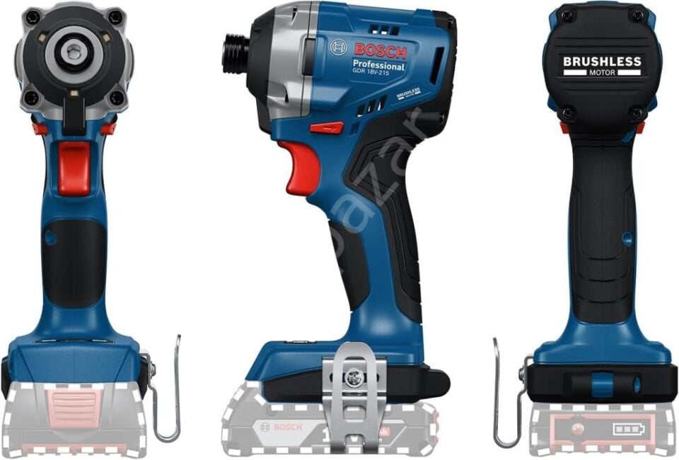 Bosch Professional GDR 18V-215 5 Ah Çift Akülü Darbeli Somun Sıkma