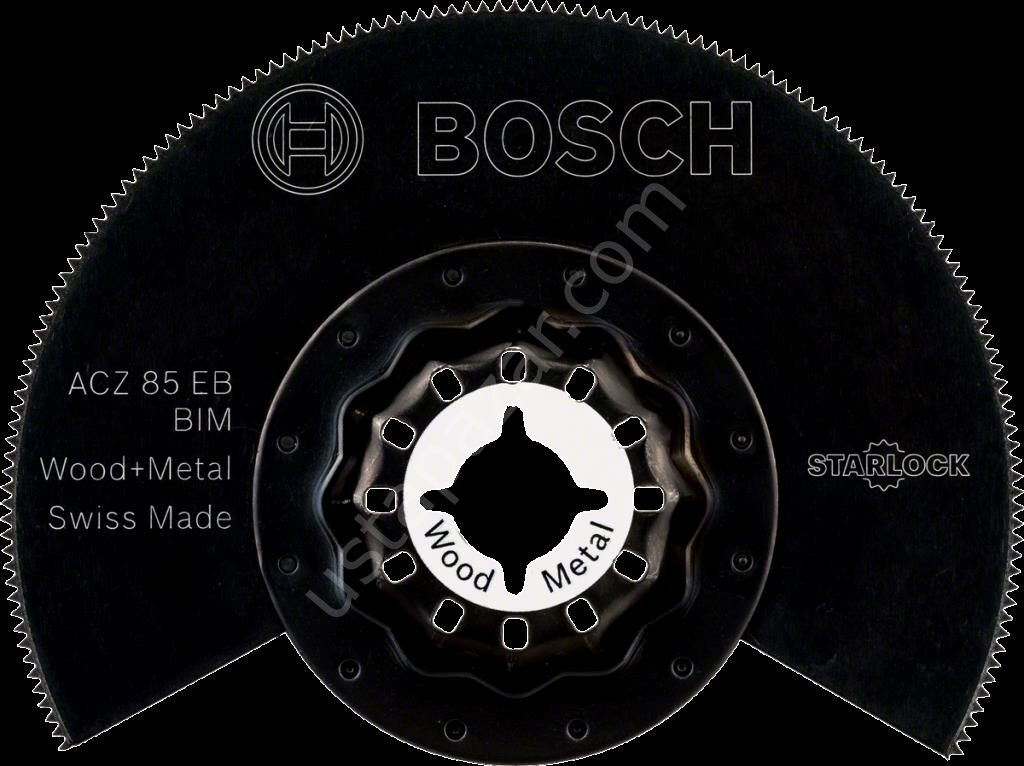 Bosch - Starlock - ACZ 85 EB - BIM Ahşap ve Metal İçin Segman Testere Bıçağı, Bombeli 10'lu 2608664477