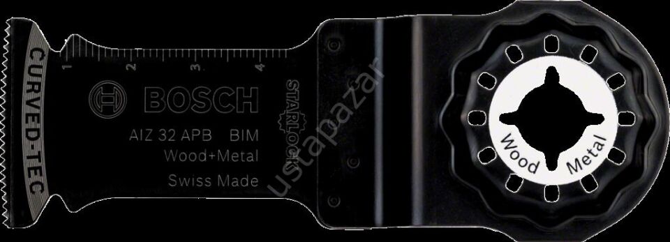 Bosch - Starlock - AIZ 32 APB - BIM Ahşap ve Metal İçin Daldırmalı Testere Bıçağı 10'lu 2608664470