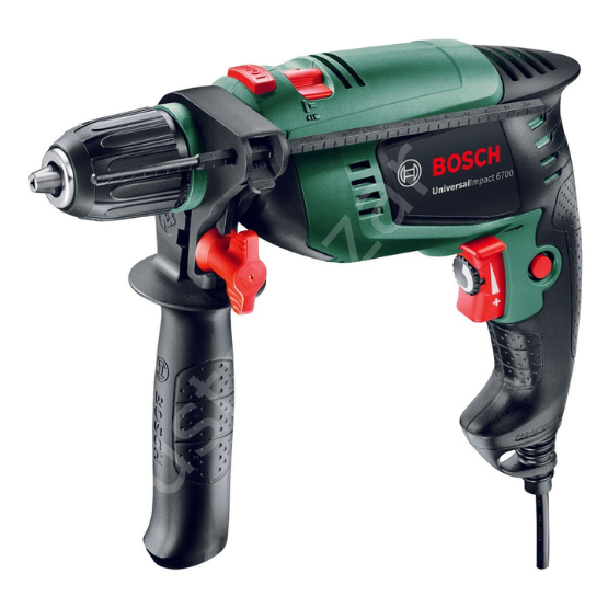 Bosch UniversalImpact 6700 Darbeli Matkap + 5 Parça Set 0603131007