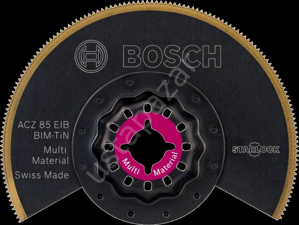 Bosch - Starlock - ACZ 85 EIB - BIM-TIN Çoklu Malzeme İçin Segman Testere Bıçağı, Bombeli 10'lu 2608664478