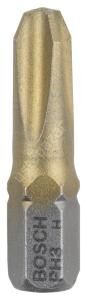 Bosch - Max Grip Serisi Vidalama Ucu PH3*25 mm 3'lü 2607001548