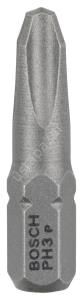 Bosch - Extra Hard Serisi Vidalama Ucu PH3*25 mm 3'lü 2607001515