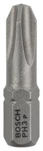 Bosch - Extra Hard Serisi Vidalama Ucu PH3*25 mm 25'li 2607001516