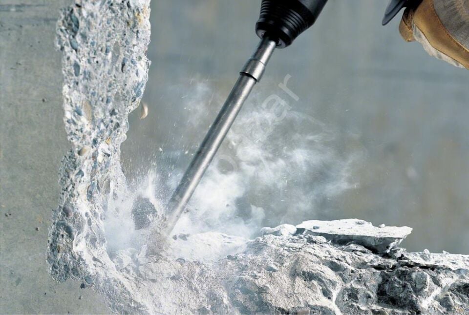 Bosch - Longlife Serisi, TE-S (Hilti) Sistemine uygun Yassı Keski 400*30 mm 2608690190