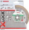 Bosch - X-LOCK - Best Serisi Seramik İçin, Extra Temiz Kesim Turbo Segman  Elmas Kesme Diski 115 mm 2608615131