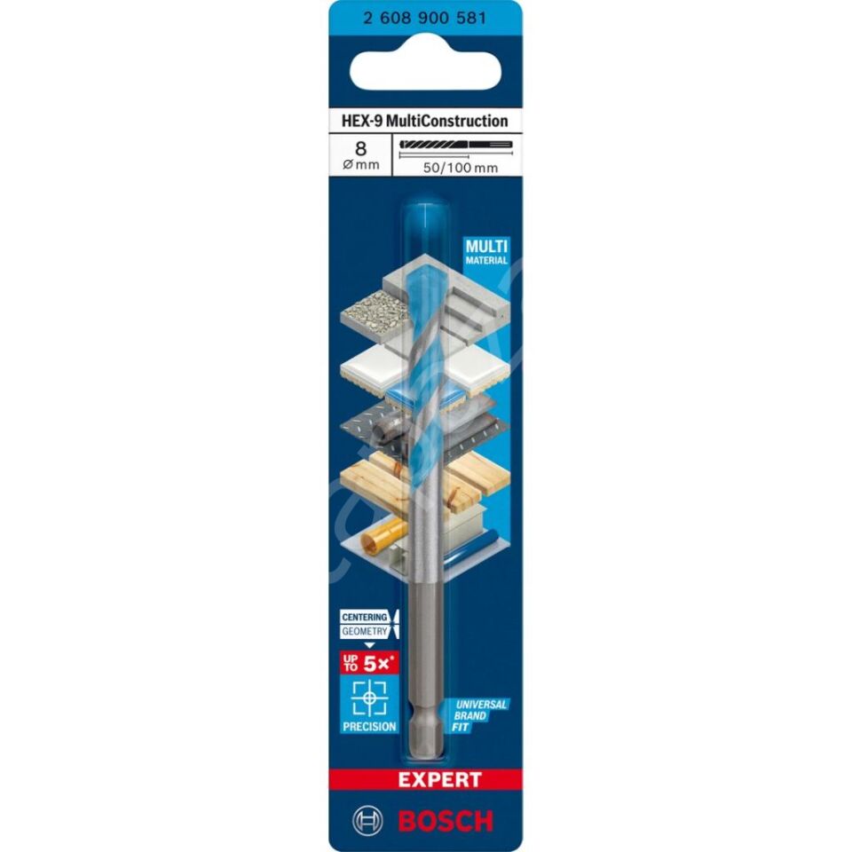 Expert Hex-9 Multiconstruction Delme Ucu 8 x 50 x 100 mm