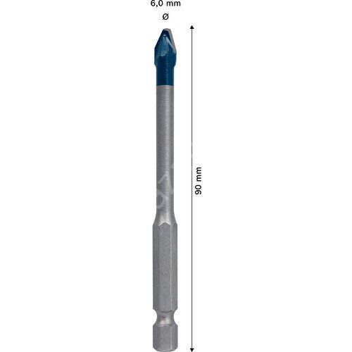 Expert Hex-9 Hardceramic Delme Ucu 6 x 90 mm
