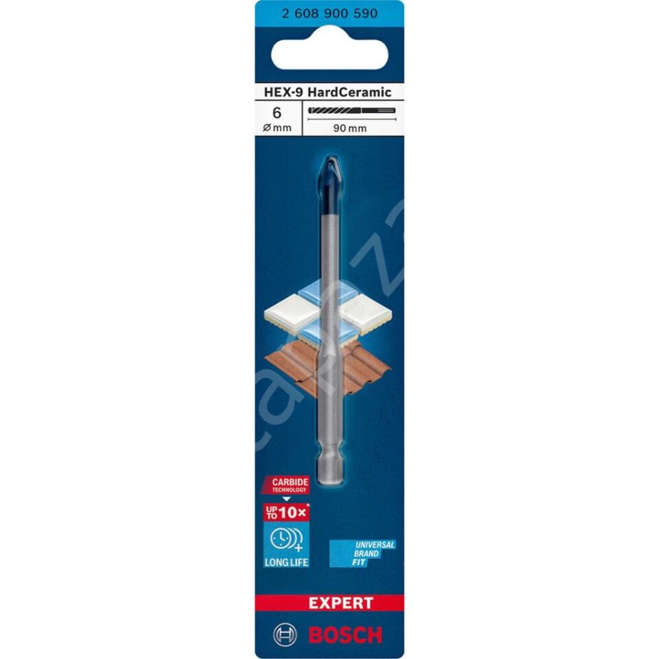 Expert Hex-9 Hardceramic Delme Ucu 6 x 90 mm