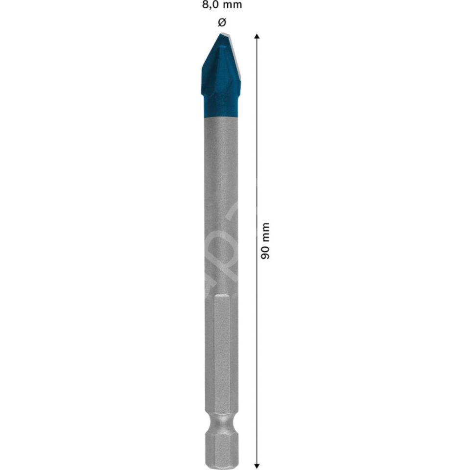 Expert Hex-9 Hardceramic Delme Ucu 8 x 90 mm
