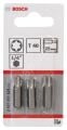Bosch - Extra Hard Serisi Vidalama Ucu T40*25 mm 3'lü 2607001625