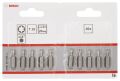 Bosch - Extra Hard Serisi Vidalama Ucu T15*25 mm 10'lu 2607001608
