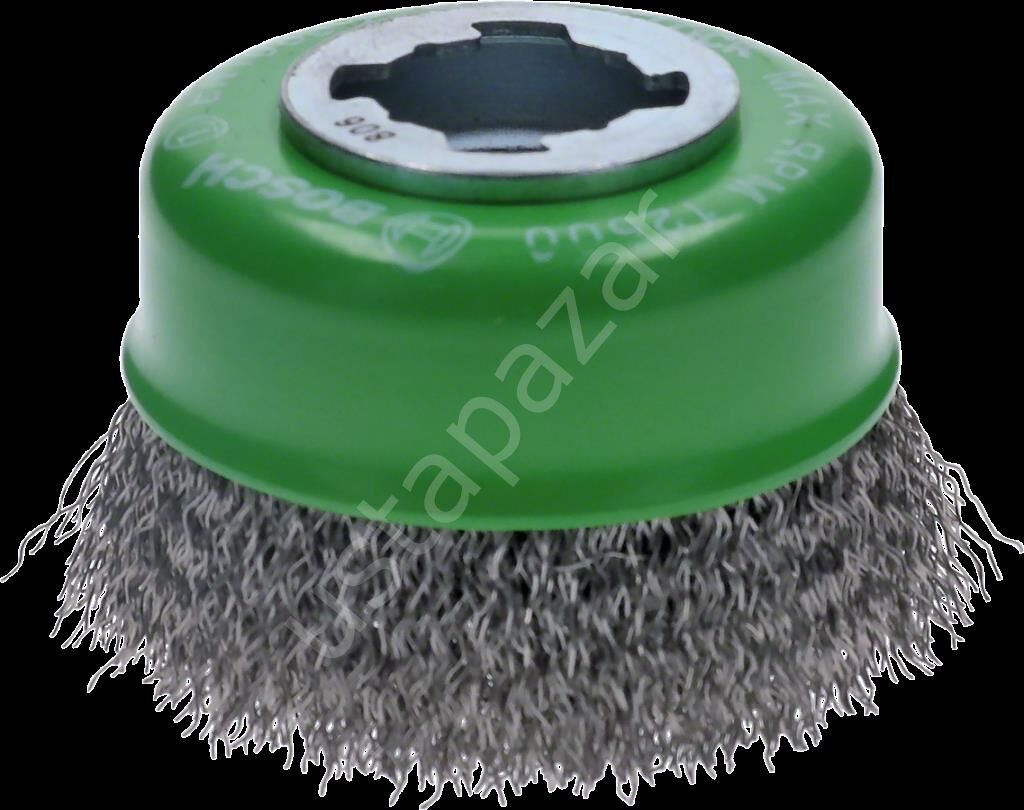 Bosch - X-LOCK - Clean Serisi Inox İçin Saçaklı Tel Fırça 75*0,3 mm 2608620728