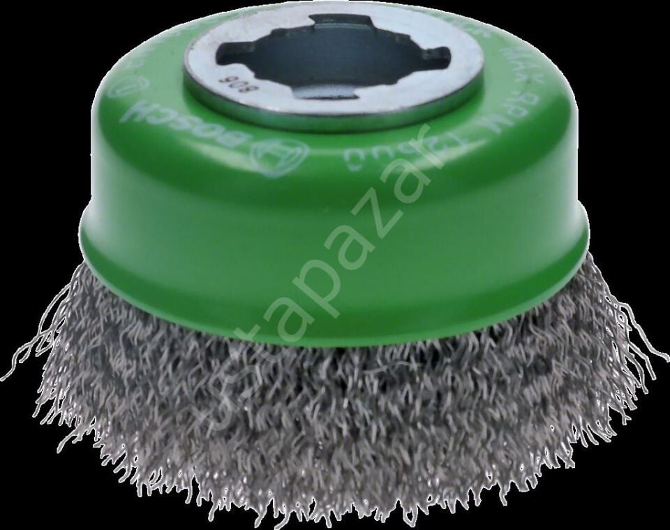 Bosch - X-LOCK - Clean Serisi Inox İçin Saçaklı Tel Fırça 75*0,3 mm 2608620728